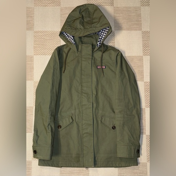 VINEYARD VINES Anorak Rain Jacket in Green Size XS - Picture 5 of 7